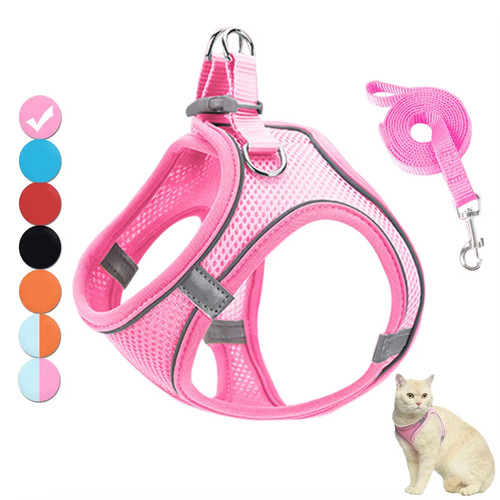 Cat harness reflective - harness,