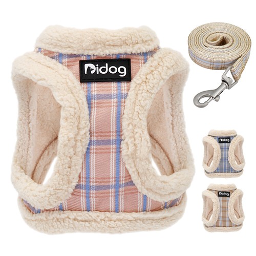 Warm dog harness - harness, lead