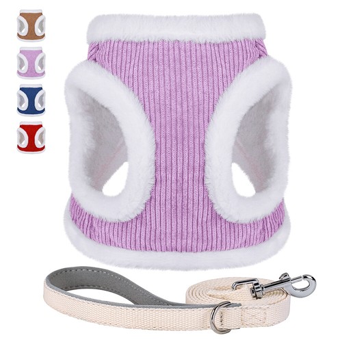 Dog fleece harness and - dog,